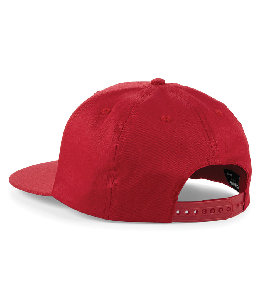 Beechfield 5 Panel Snapback Rapper Cap