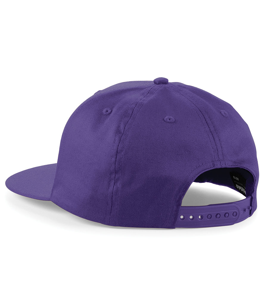Beechfield 5 Panel Snapback Rapper Cap