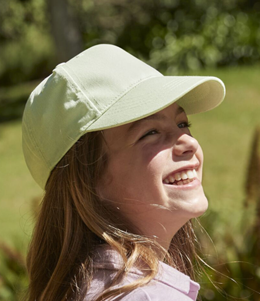 Beechfield Kids Organic Cotton 5 Panel Cap