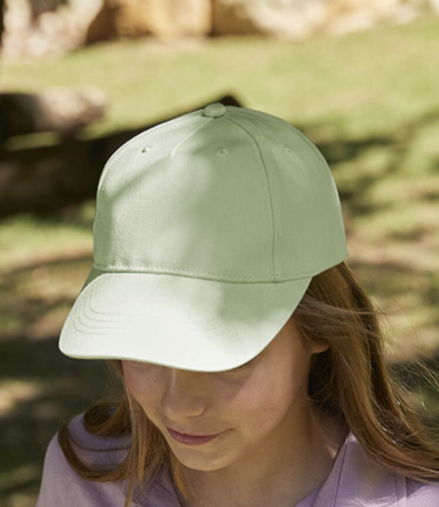 Beechfield Kids Organic Cotton 5 Panel Cap