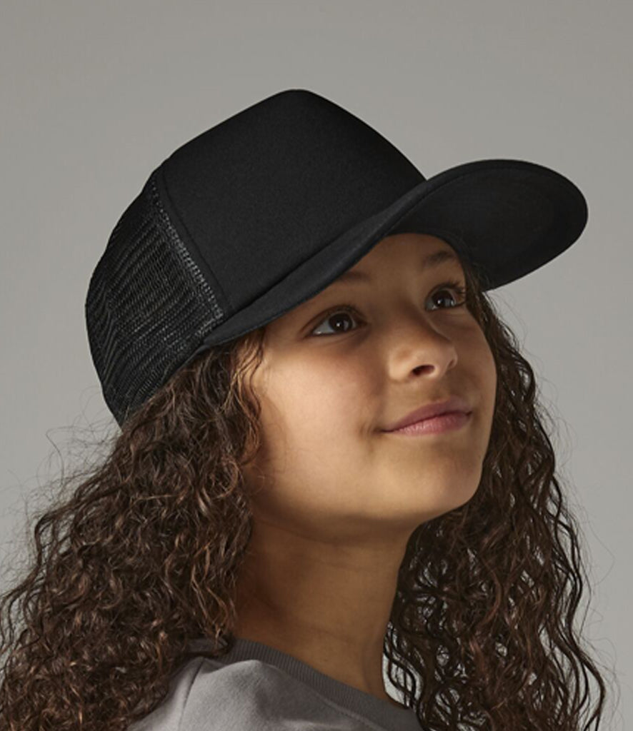 Beechfield Kids Vintage Snapback Trucker Cap