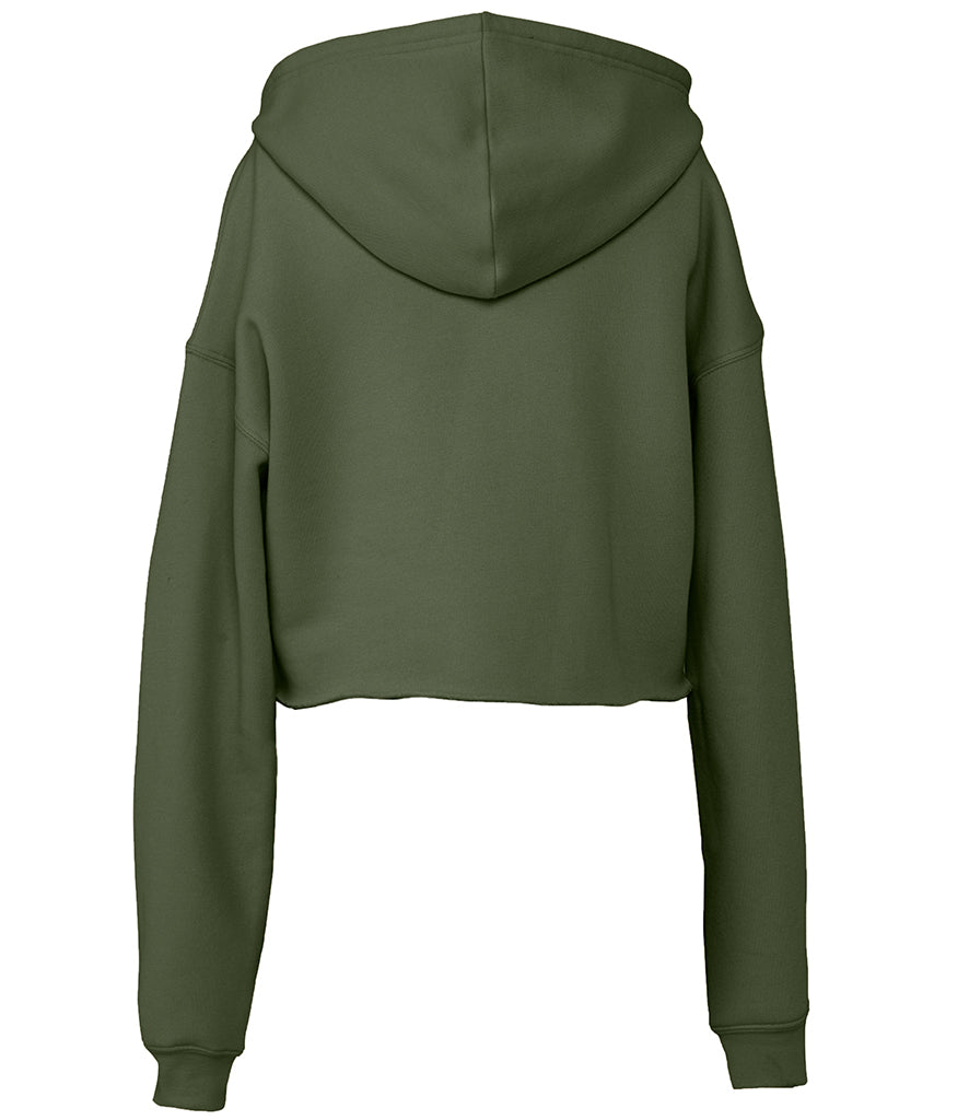Bella Ladies Cropped Hoodie