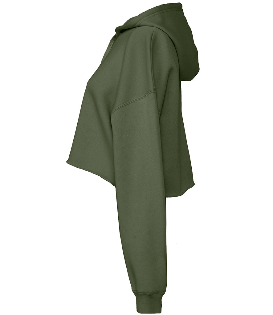Bella Ladies Cropped Hoodie
