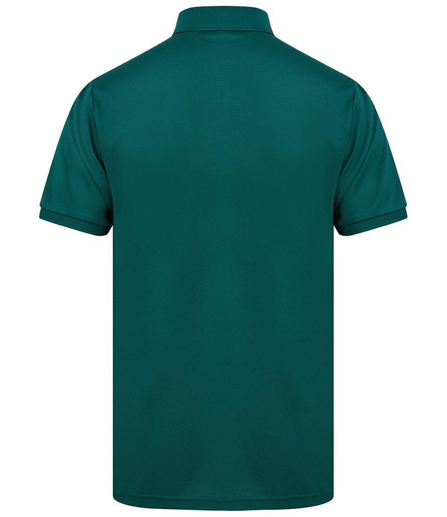 Henbury Recycled Polyester Piqué Polo Shirt
