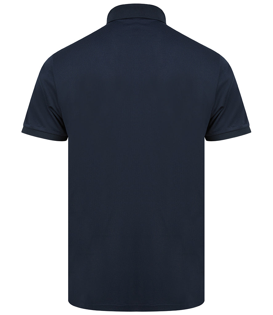 Henbury Recycled Polyester Piqué Polo Shirt