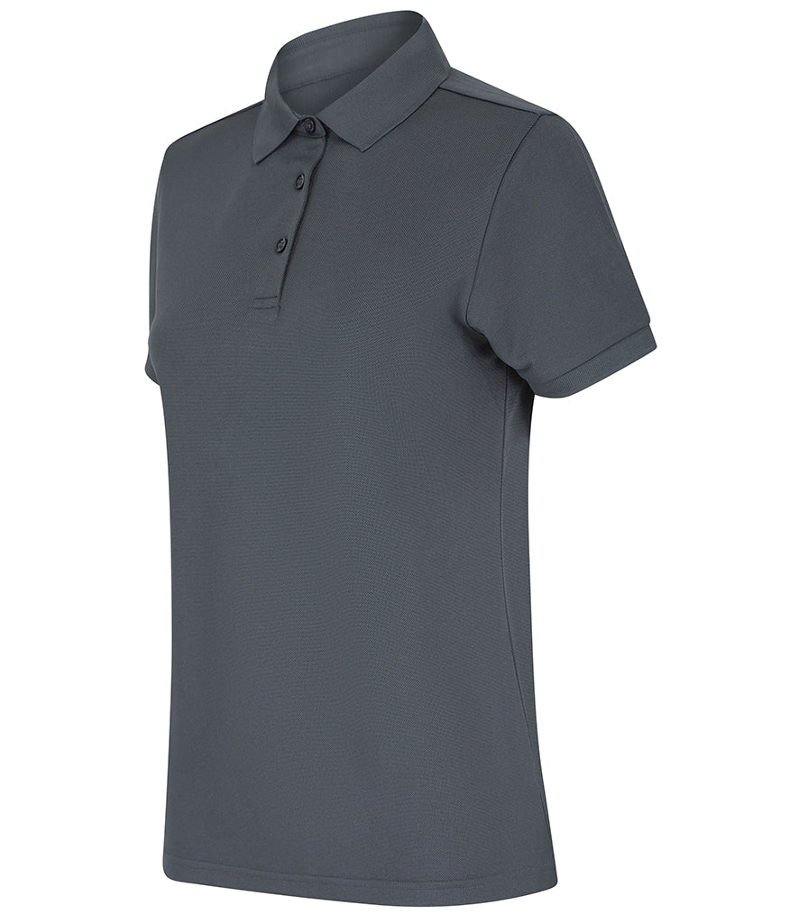 Henbury Ladies Recycled Polyester Polo Shirt
