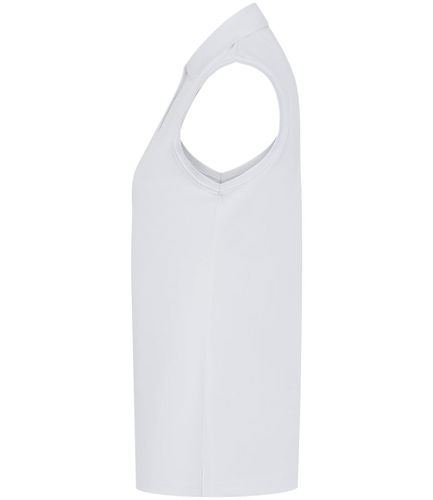 Henbury Ladies Sleeveless Coolplus® Polo Shirt