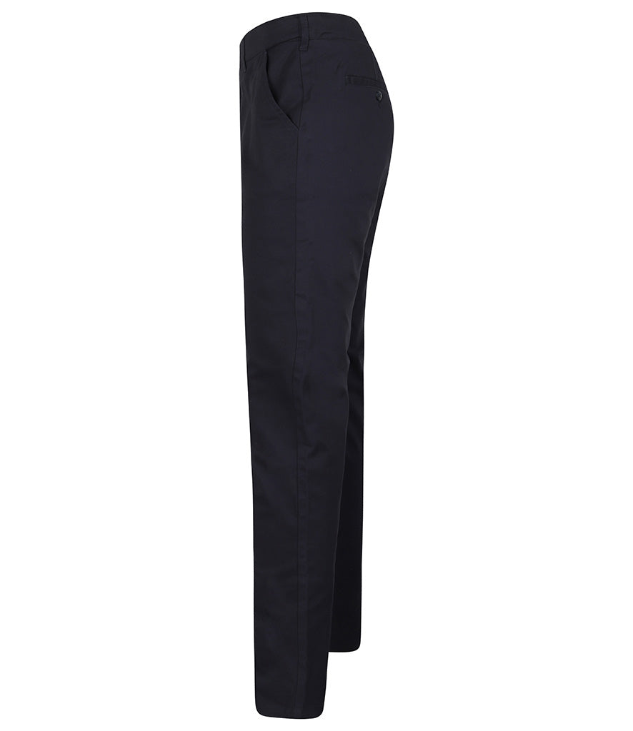 Henbury Stretch Flex Waistband Chino Trousers