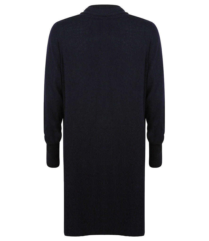 Henbury Ladies Longline Open Cardigan