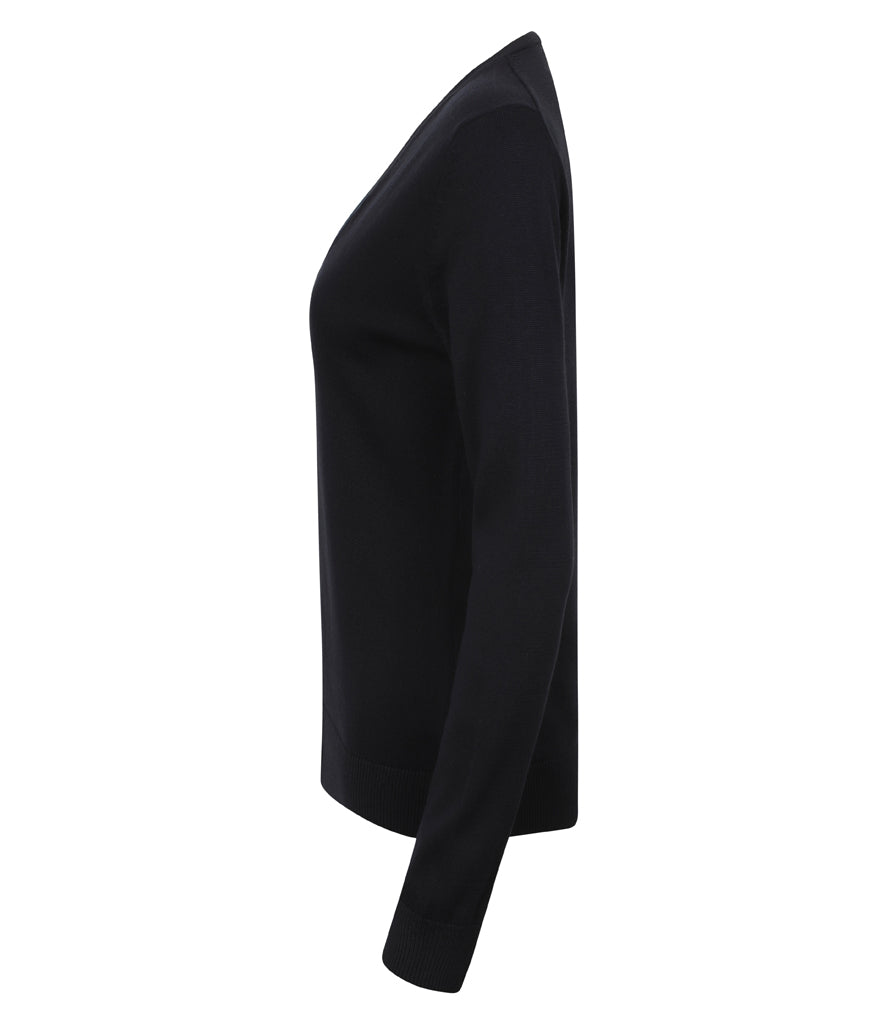 Henbury Ladies Lightweight V Neck Cardigan