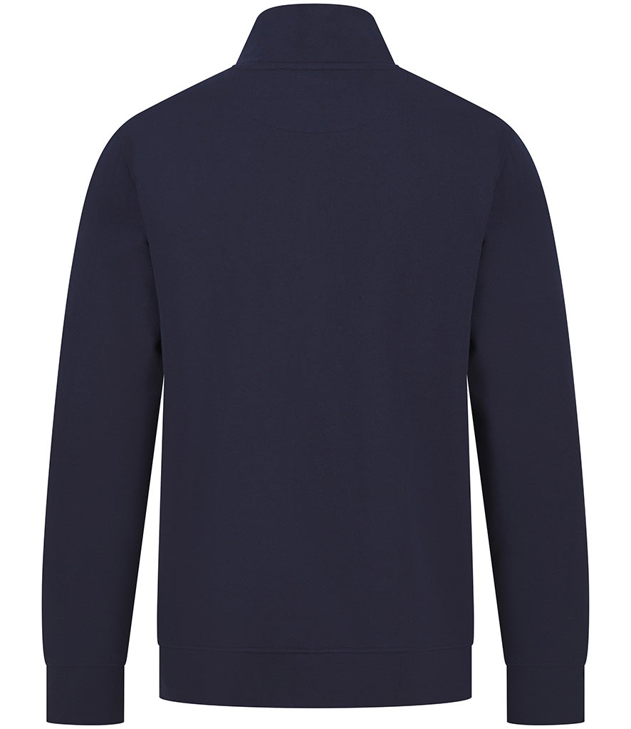 Henbury Unisex Sustainable 1/4 Zip Sweatshirt