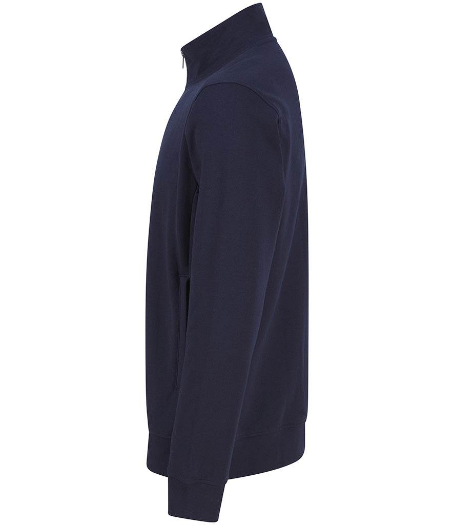 Henbury Unisex Sustainable 1/4 Zip Sweatshirt