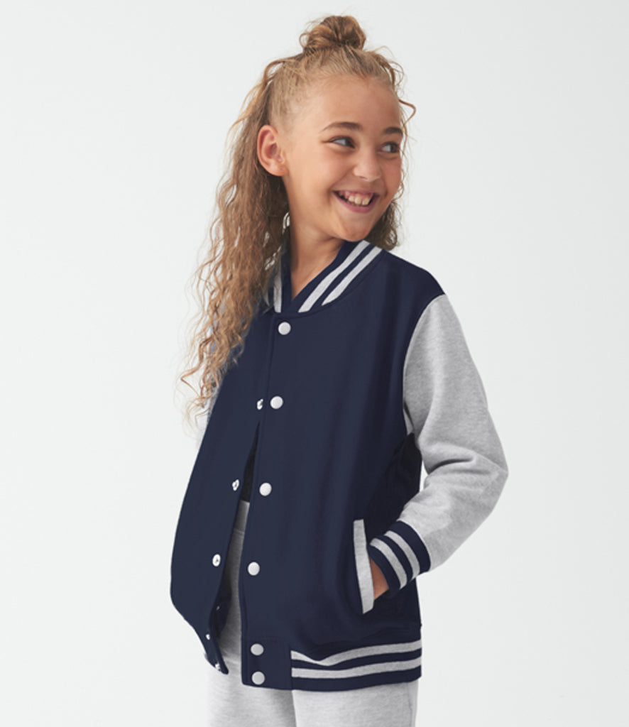 AWDis Kids Varsity Jacket
