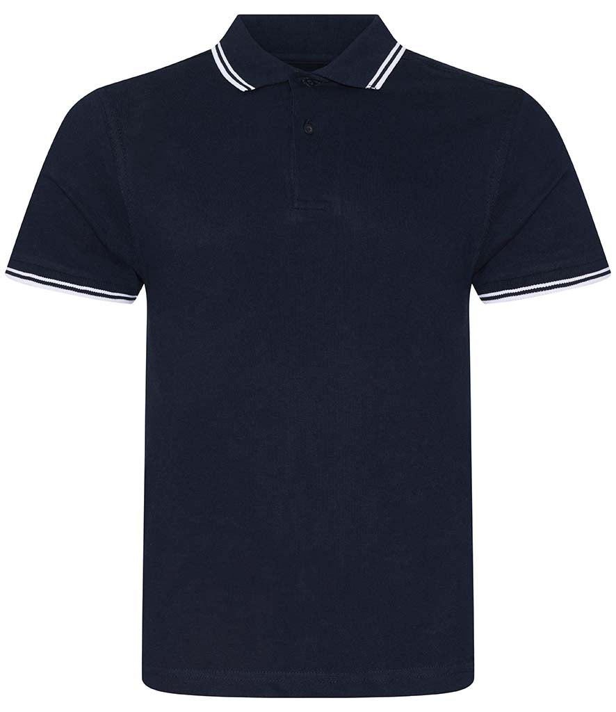 AWDis Stretch Tipped Piqué Polo Shirt