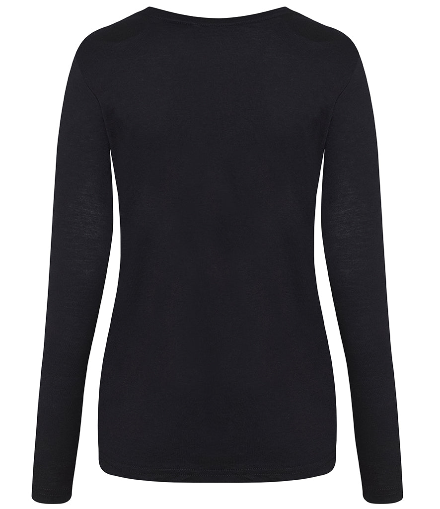 AWDis Ladies Long Sleeve Tri-Blend T-Shirt