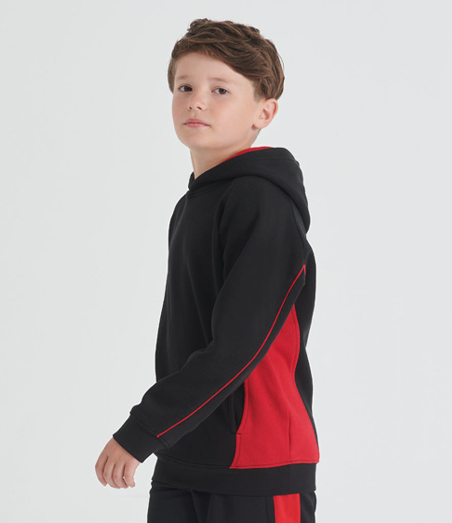 Finden + Hales Kids Contrast Hooded Sweatshirt