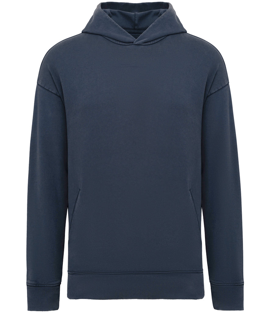 Native Spirit Unisex Washed Effect Oversized Hooded Sweatshirt