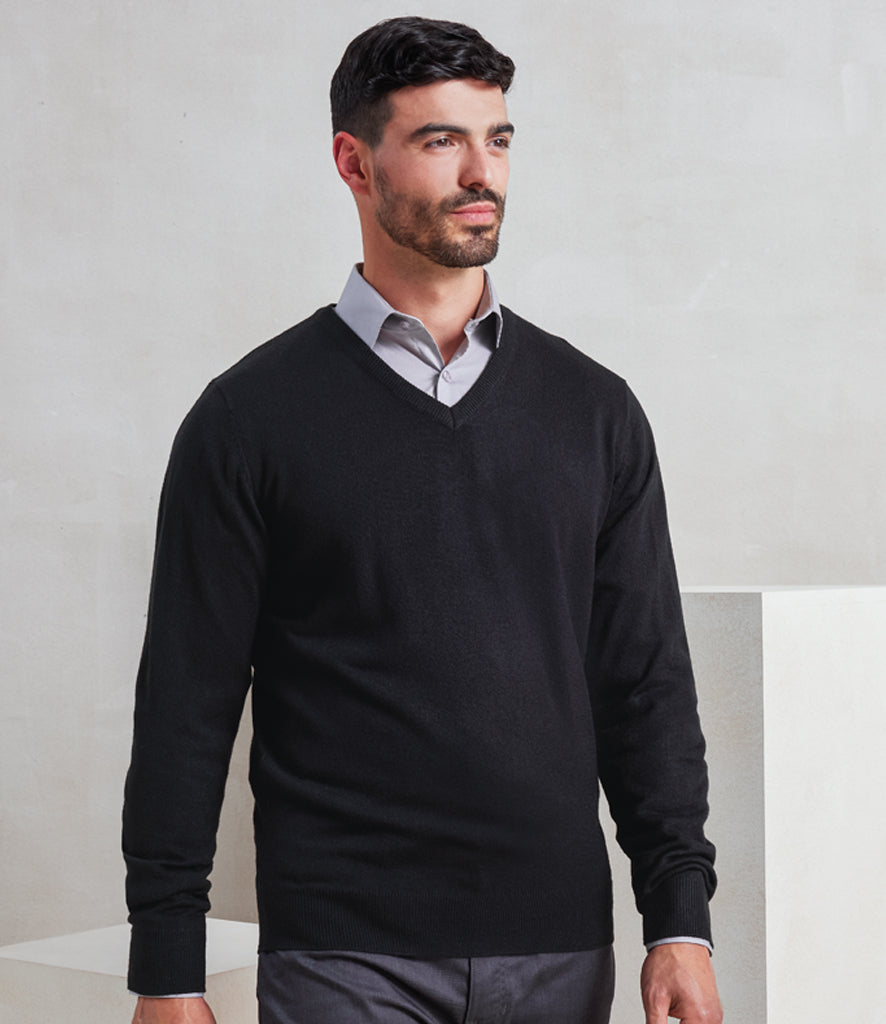 Premier Essential Acrylic V Neck Sweater