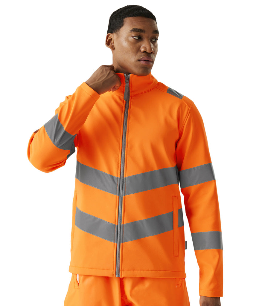 Regatta High Visibility Pro Contract Ablaze Soft Shell Jacket