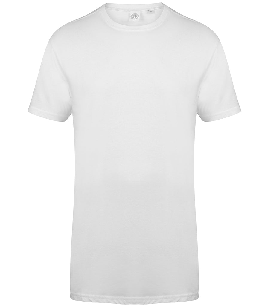 SF Clothing Longline Dipped Hem T-Shirt