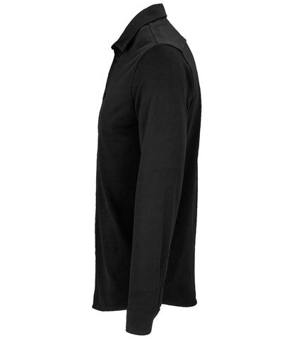 NEOBLU Basile Organic Cotton Long Sleeve PiquÃ© Shirt