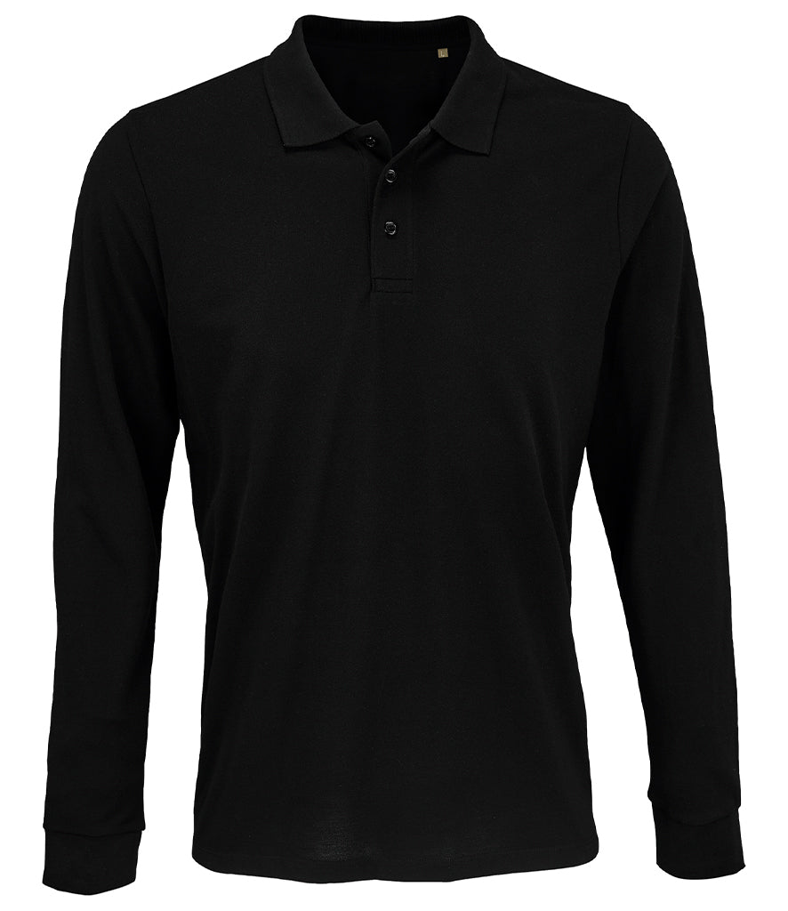 SOL'S Unisex Prime Long Sleeve PiquÃ© Polo Shirt