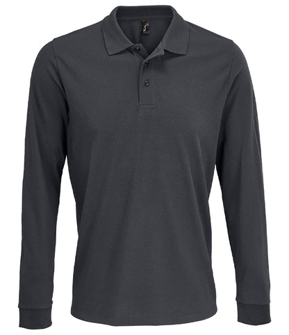 SOL'S Unisex Prime Long Sleeve PiquÃ© Polo Shirt