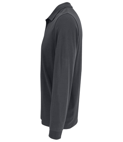 SOL'S Unisex Prime Long Sleeve PiquÃ© Polo Shirt
