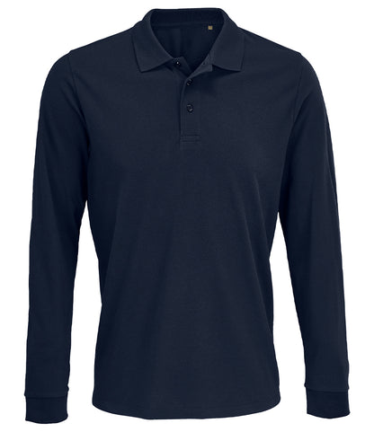 SOL'S Unisex Prime Long Sleeve PiquÃ© Polo Shirt