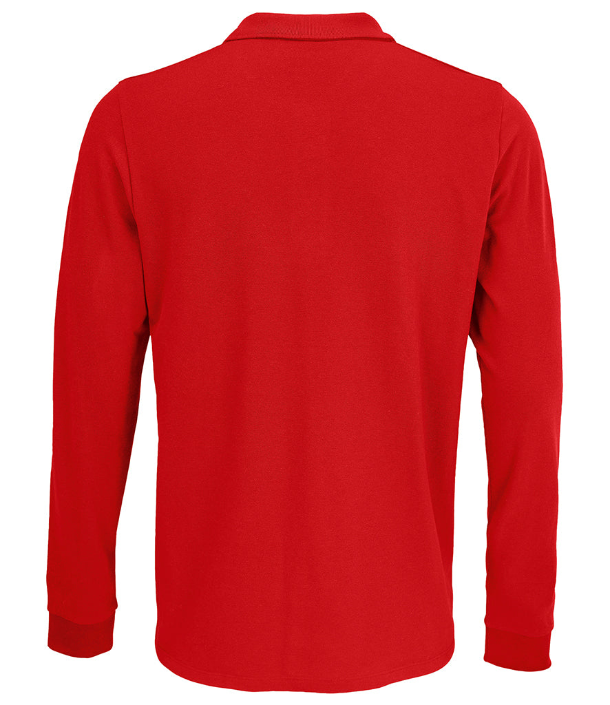 SOL'S Unisex Prime Long Sleeve PiquÃ© Polo Shirt