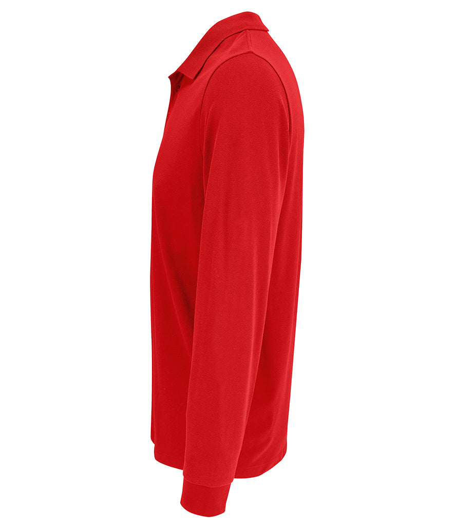 SOL'S Unisex Prime Long Sleeve PiquÃ© Polo Shirt