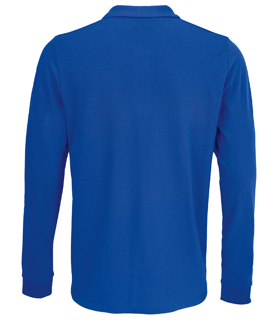 SOL'S Unisex Prime Long Sleeve PiquÃ© Polo Shirt