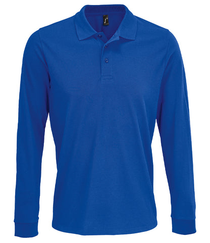 SOL'S Unisex Prime Long Sleeve PiquÃ© Polo Shirt
