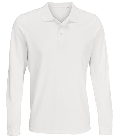 SOL'S Unisex Prime Long Sleeve PiquÃ© Polo Shirt