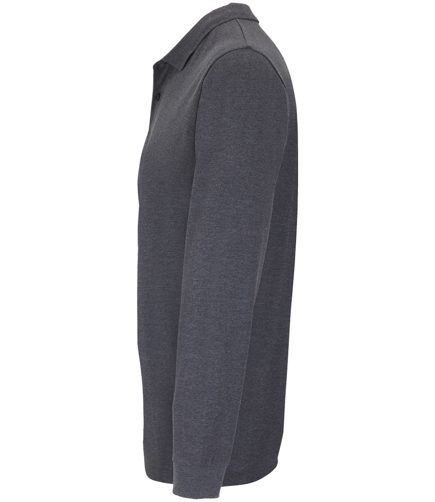 SOL'S Unisex Planet Long Sleeve PiquÃ© Polo Shirt