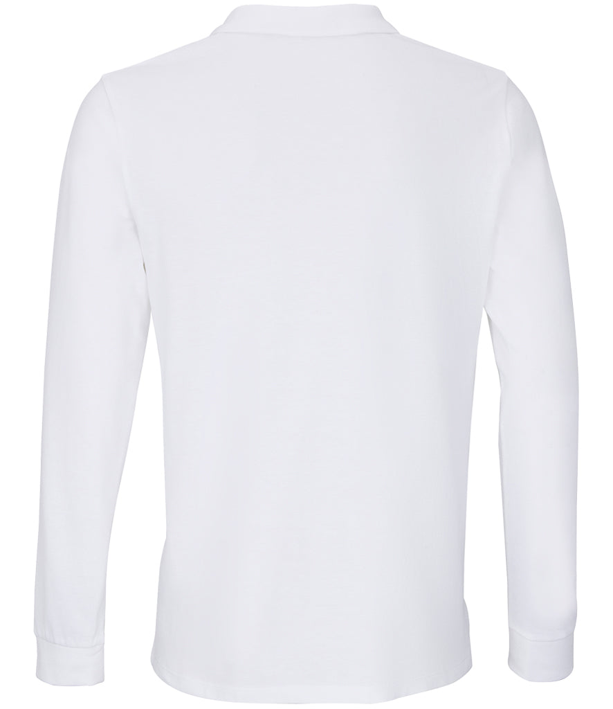 SOL'S Unisex Planet Long Sleeve PiquÃ© Polo Shirt