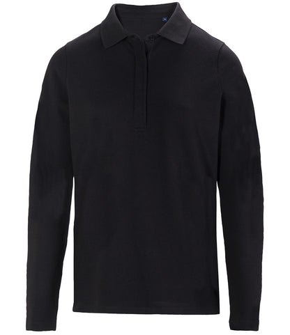 NEOBLU Ladies Owen Long Sleeve PiquÃ© Polo Shirt