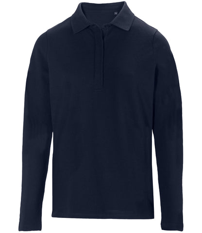NEOBLU Ladies Owen Long Sleeve PiquÃ© Polo Shirt