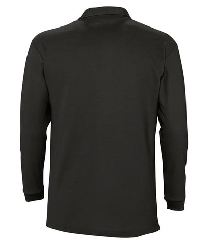 SOL'S Winter II Long Sleeve Cotton PiquÃ© Polo Shirt