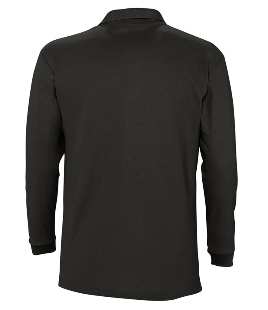 SOL'S Winter II Long Sleeve Cotton PiquÃ© Polo Shirt