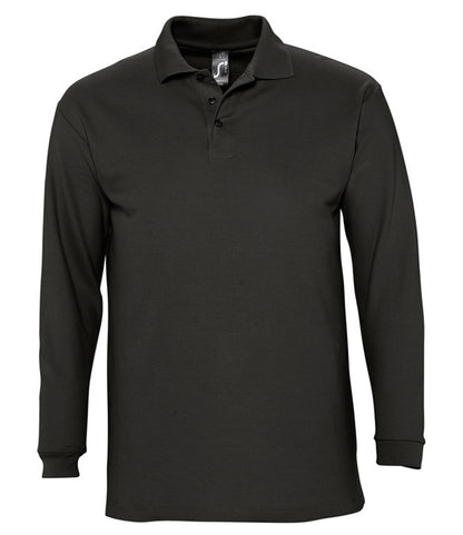 SOL'S Winter II Long Sleeve Cotton PiquÃ© Polo Shirt