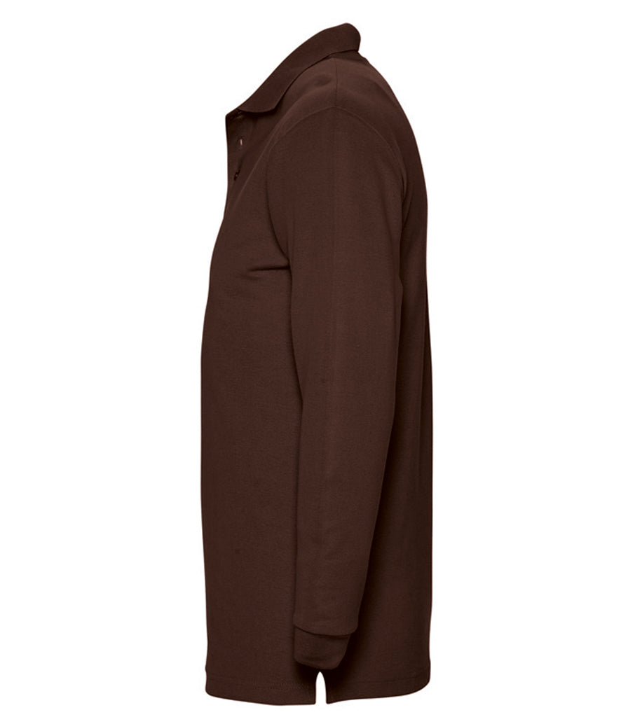 SOL'S Winter II Long Sleeve Cotton PiquÃ© Polo Shirt