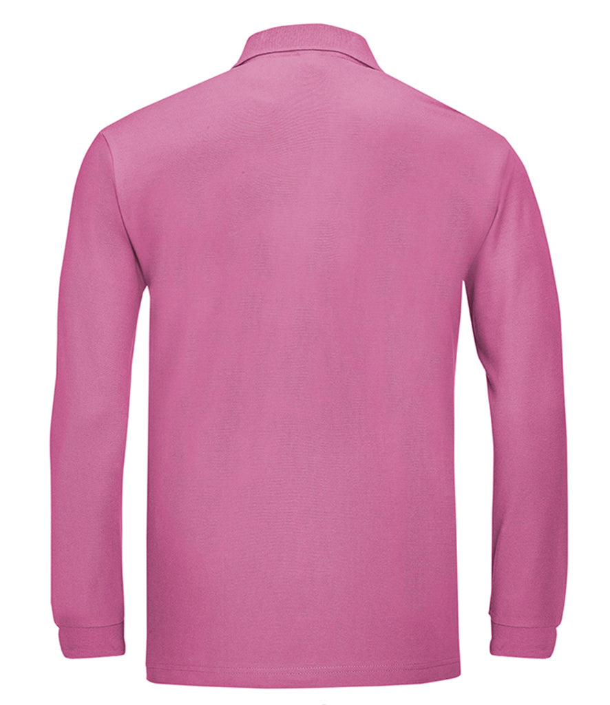SOL'S Winter II Long Sleeve Cotton PiquÃ© Polo Shirt