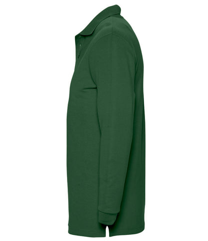 SOL'S Winter II Long Sleeve Cotton PiquÃ© Polo Shirt