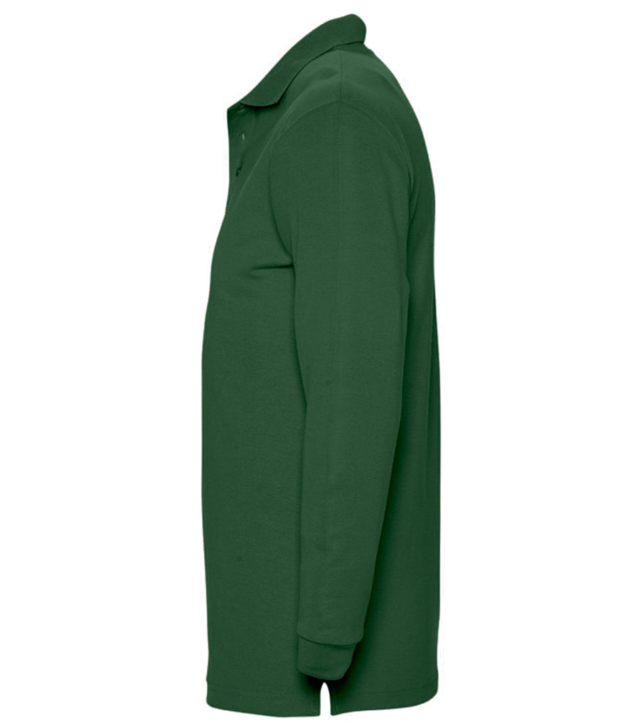 SOL'S Winter II Long Sleeve Cotton PiquÃ© Polo Shirt