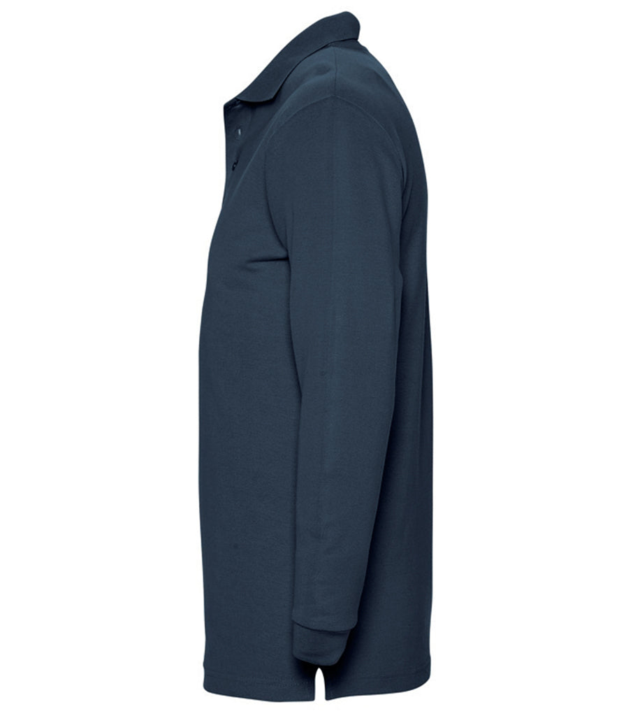 SOL'S Winter II Long Sleeve Cotton PiquÃ© Polo Shirt