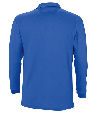 SOL'S Winter II Long Sleeve Cotton PiquÃ© Polo Shirt