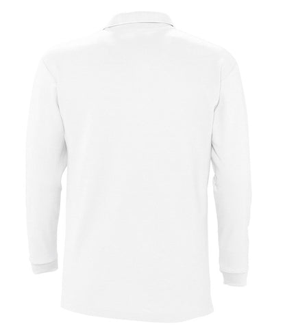SOL'S Winter II Long Sleeve Cotton PiquÃ© Polo Shirt