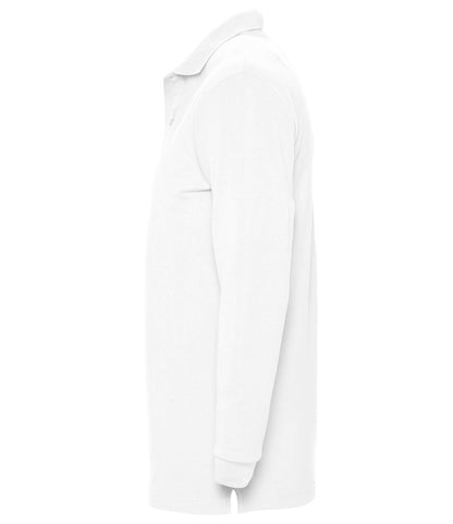 SOL'S Winter II Long Sleeve Cotton PiquÃ© Polo Shirt