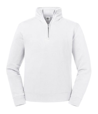 Russell Authentic Zip Neck Sweatshirt
